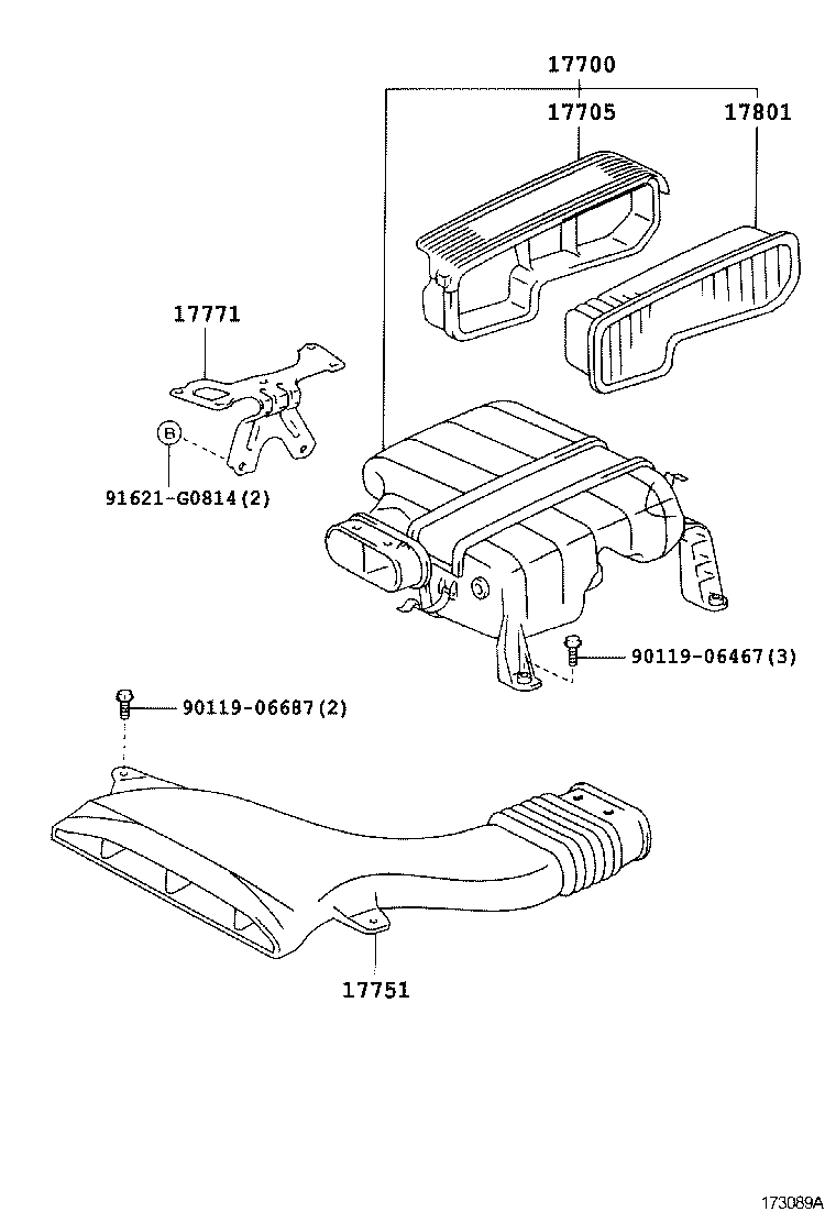  CROWN COMFORT SED |  AIR CLEANER