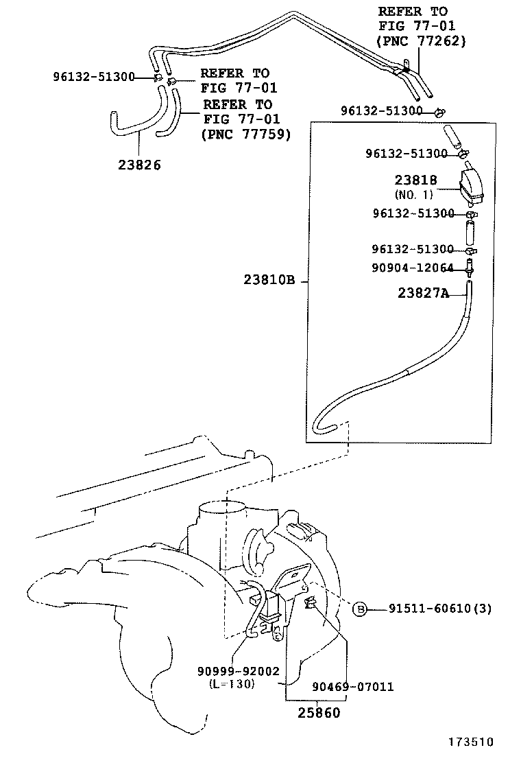  CROWN COMFORT SED |  VACUUM PIPING