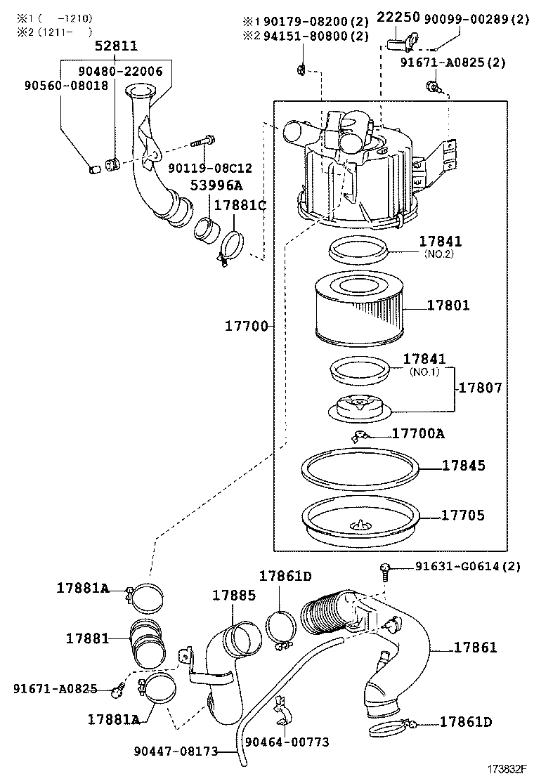  DYNA TOYOACE |  AIR CLEANER