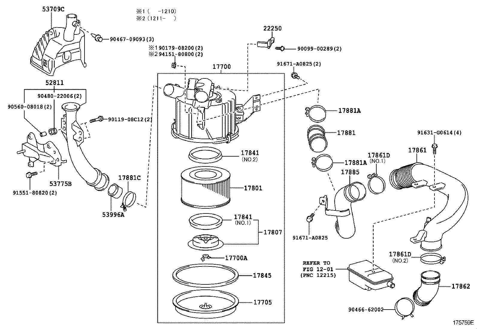  DYNA TOYOACE |  AIR CLEANER