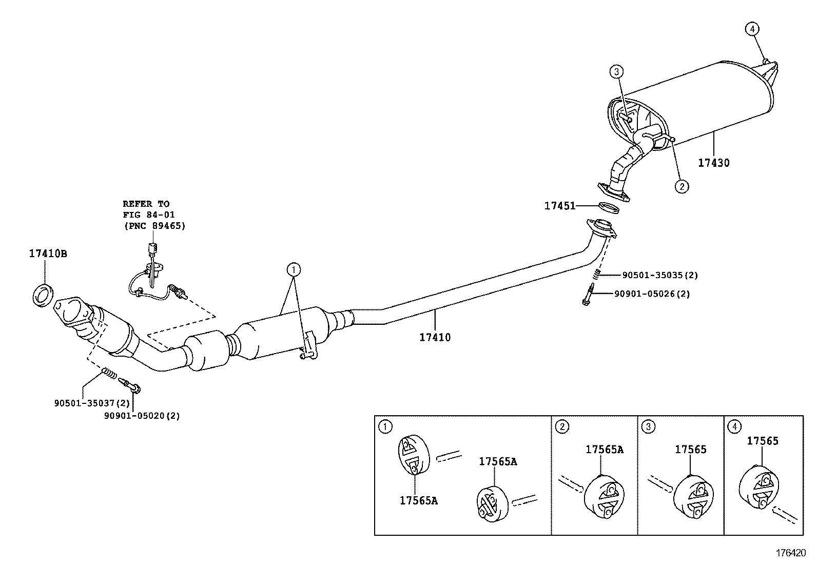  WISH |  EXHAUST PIPE