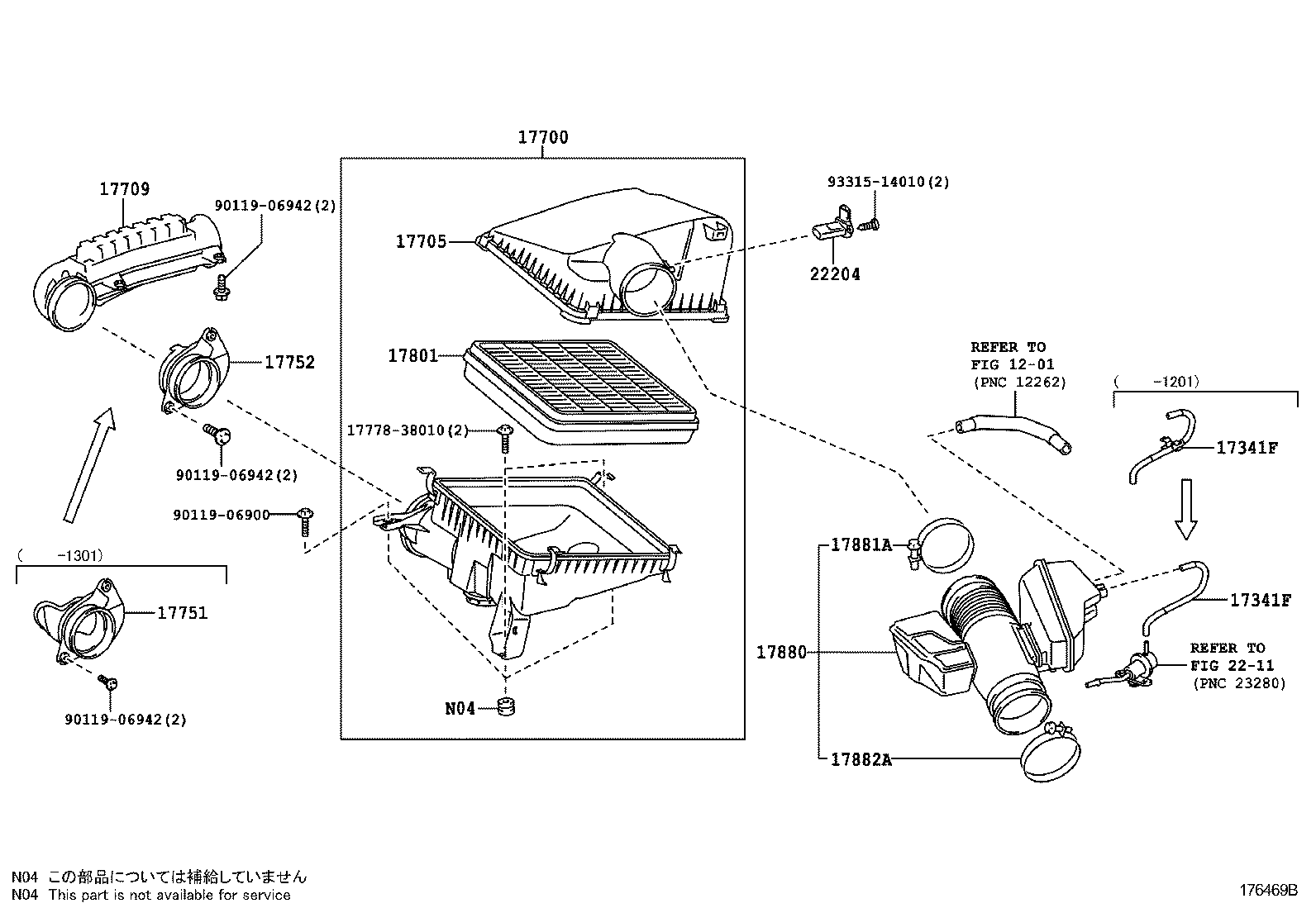  LAND CRUISER 200 202 |  AIR CLEANER