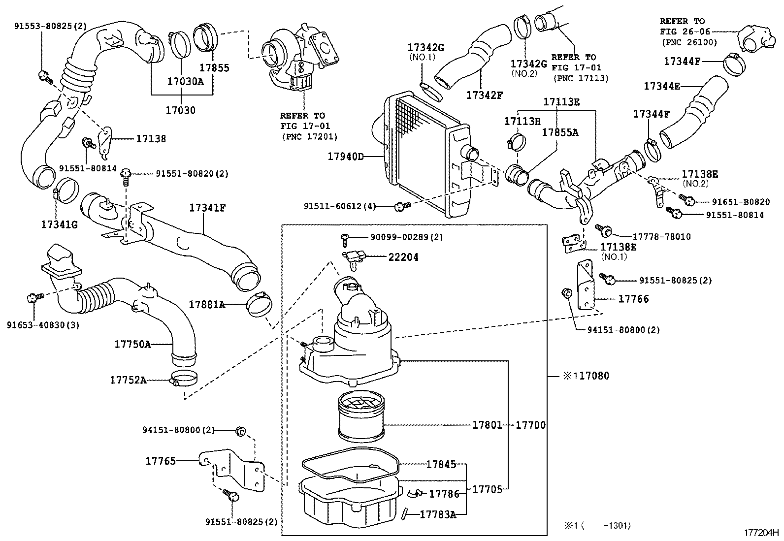  DYNA TOYOACE |  AIR CLEANER