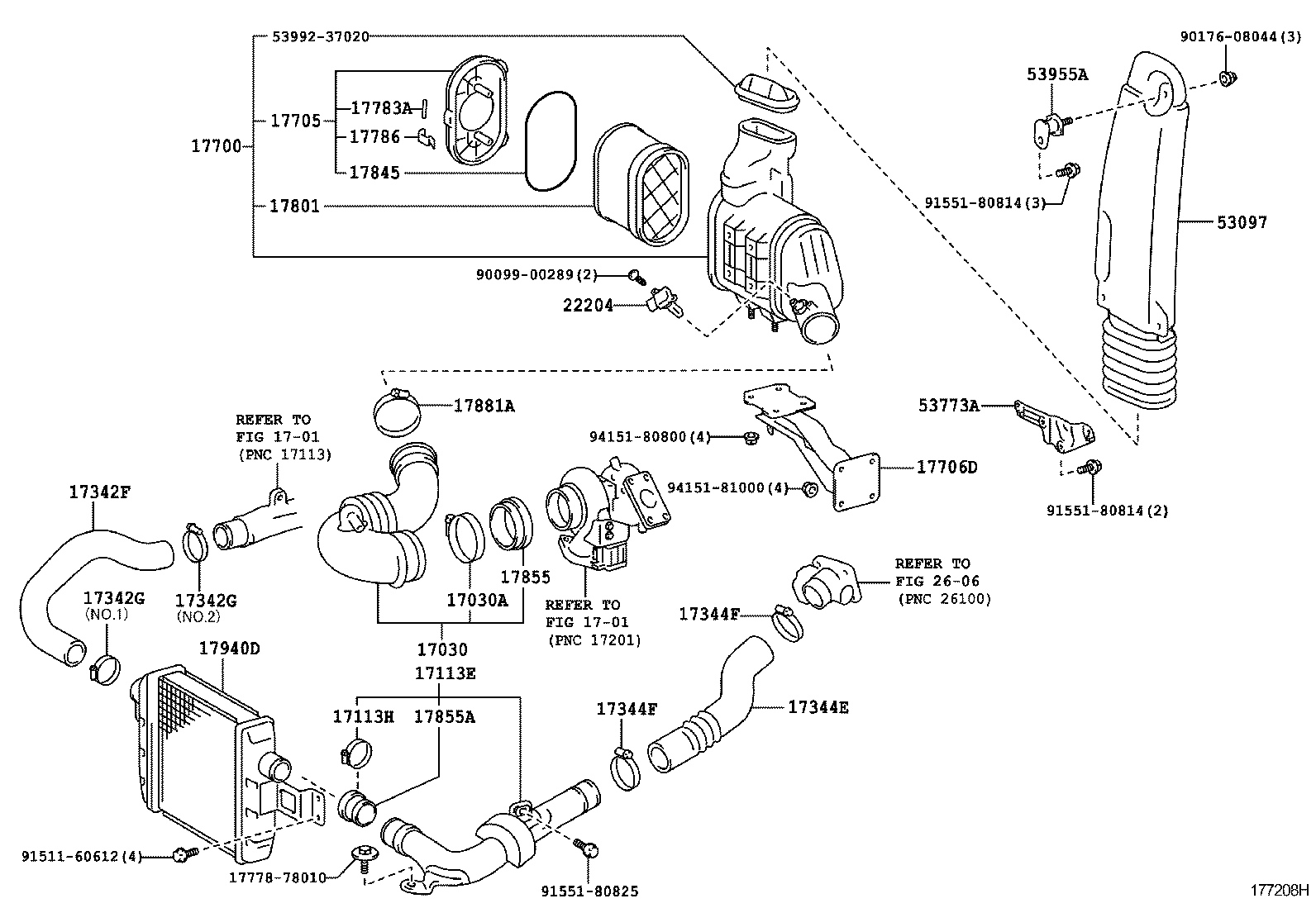  DYNA TOYOACE |  AIR CLEANER