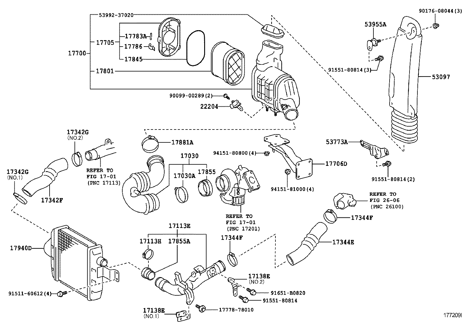  DYNA TOYOACE |  AIR CLEANER