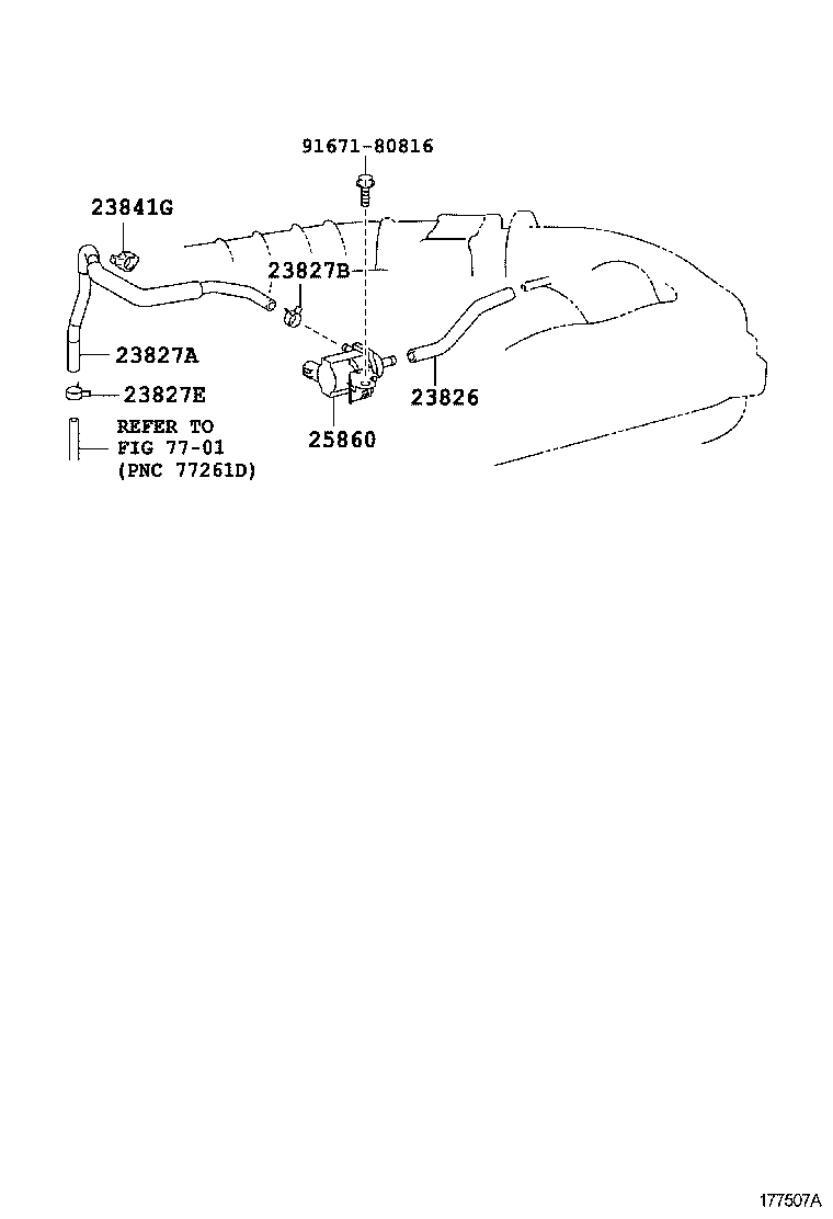  GS250 350 450H |  VACUUM PIPING