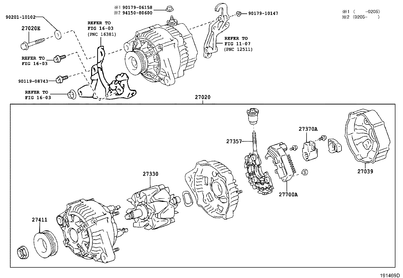  CROWN COMFORT SED |  ALTERNATOR