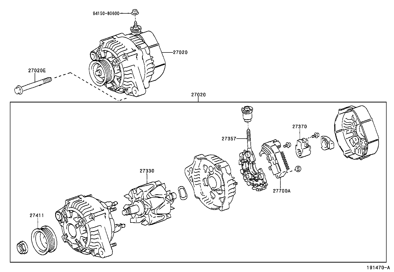  CROWN COMFORT SED |  ALTERNATOR