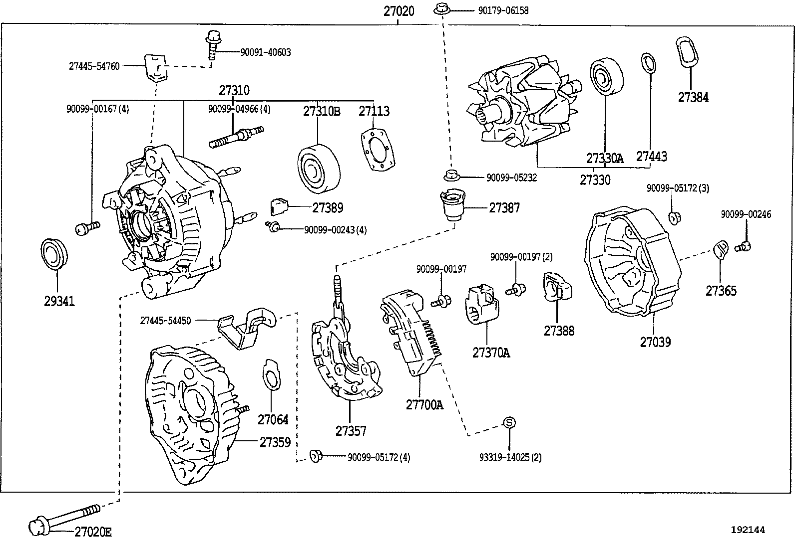  CROWN COMFORT SED |  ALTERNATOR