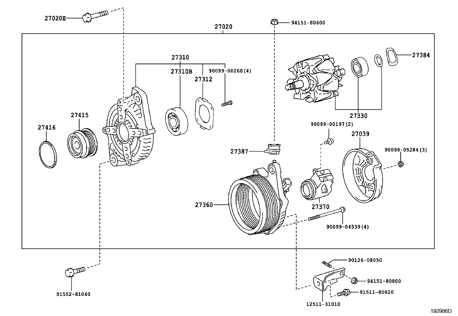  CROWN |  ALTERNATOR