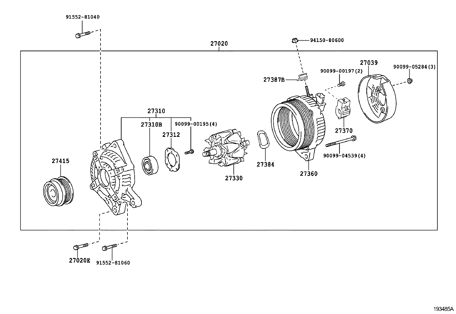  CROWN COMFORT SED |  ALTERNATOR
