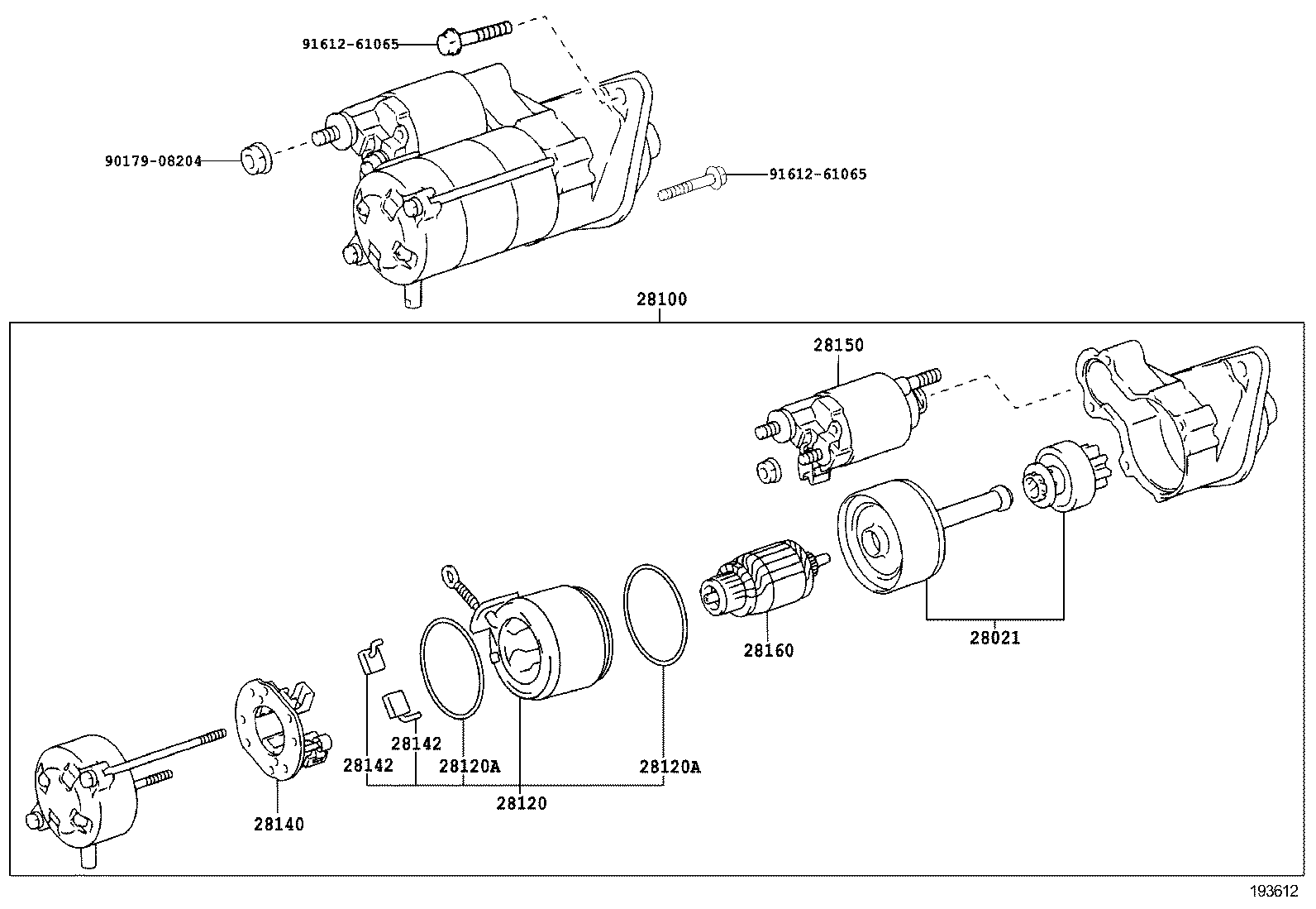  PORTE SPADE |  STARTER