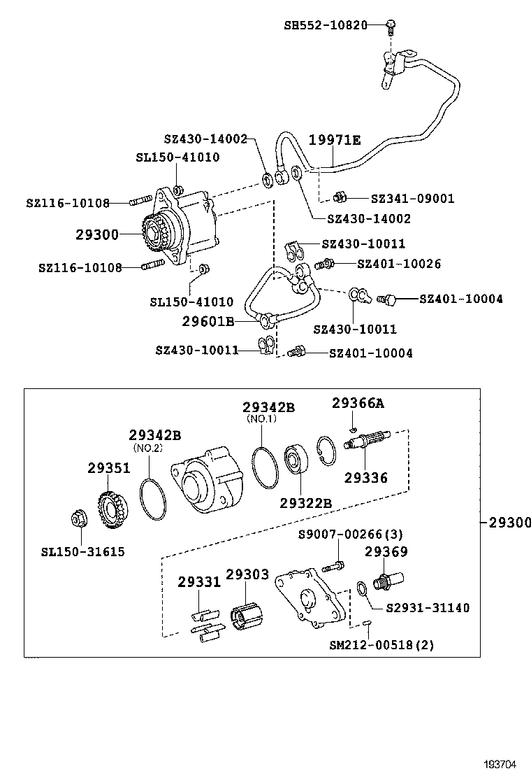  DYNA TOYOACE HV |  VACUUM PUMP