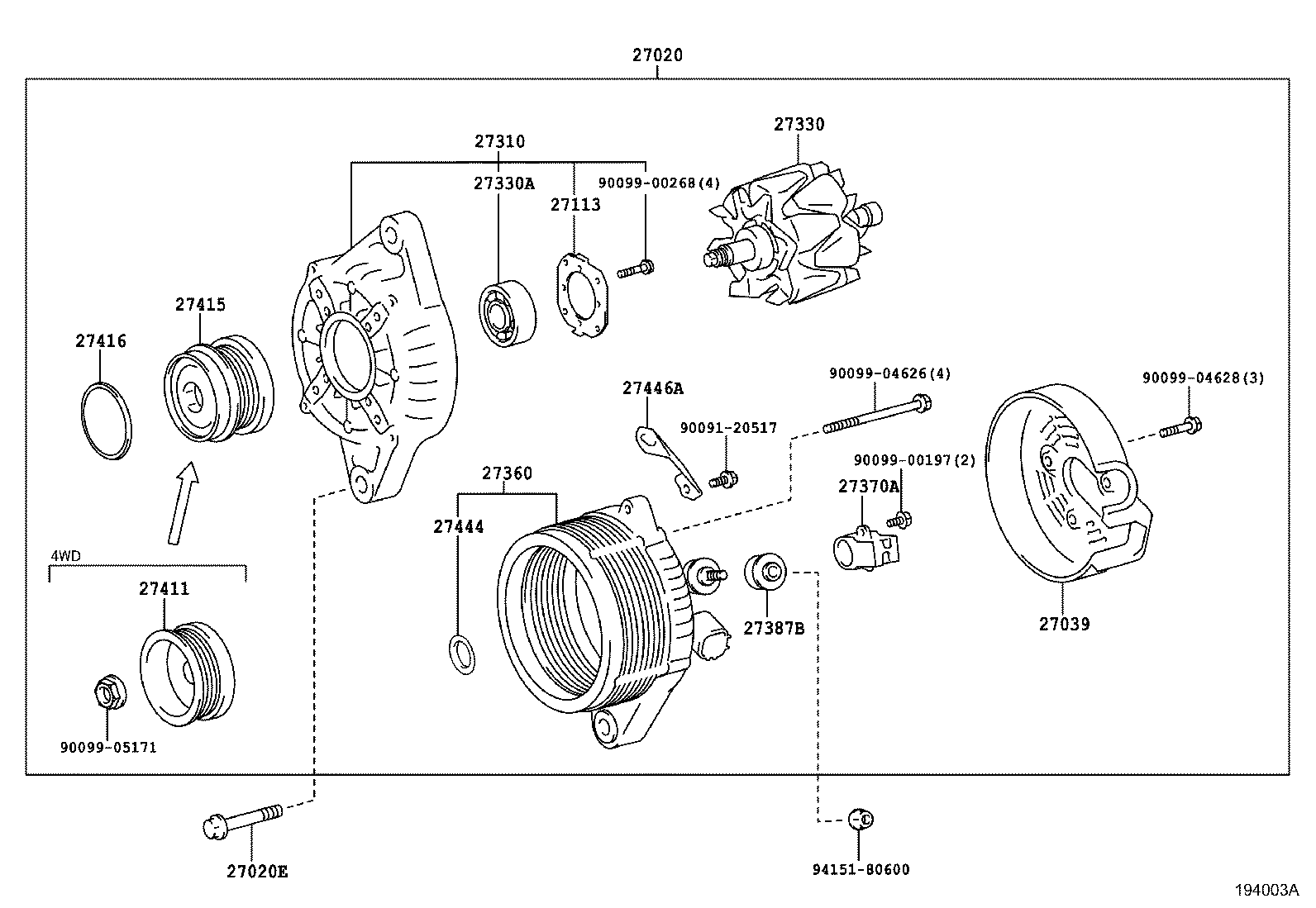  RACTIS |  ALTERNATOR