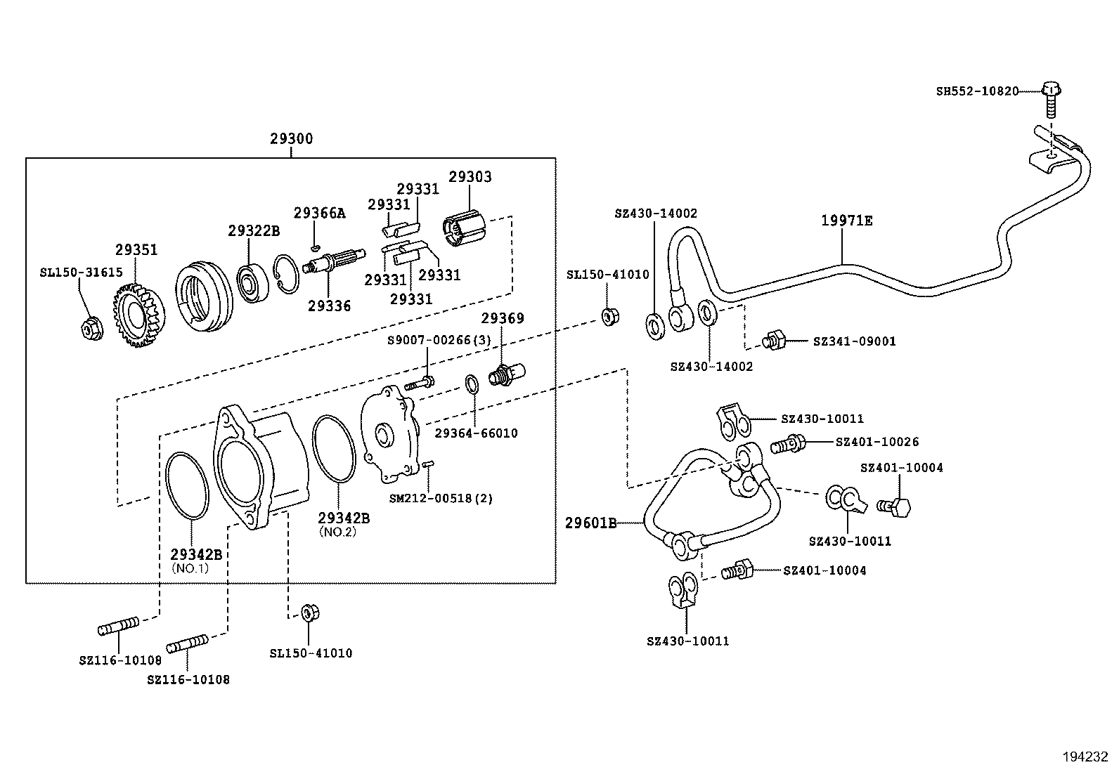  DYNA TOYOACE HV |  VACUUM PUMP