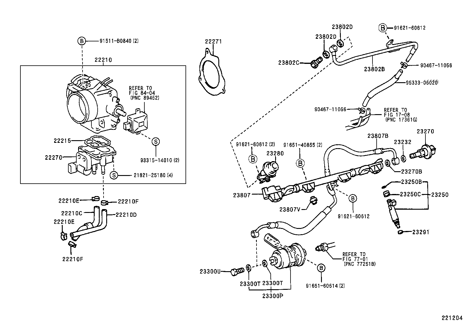  CROWN COMFORT SED |  FUEL INJECTION SYSTEM