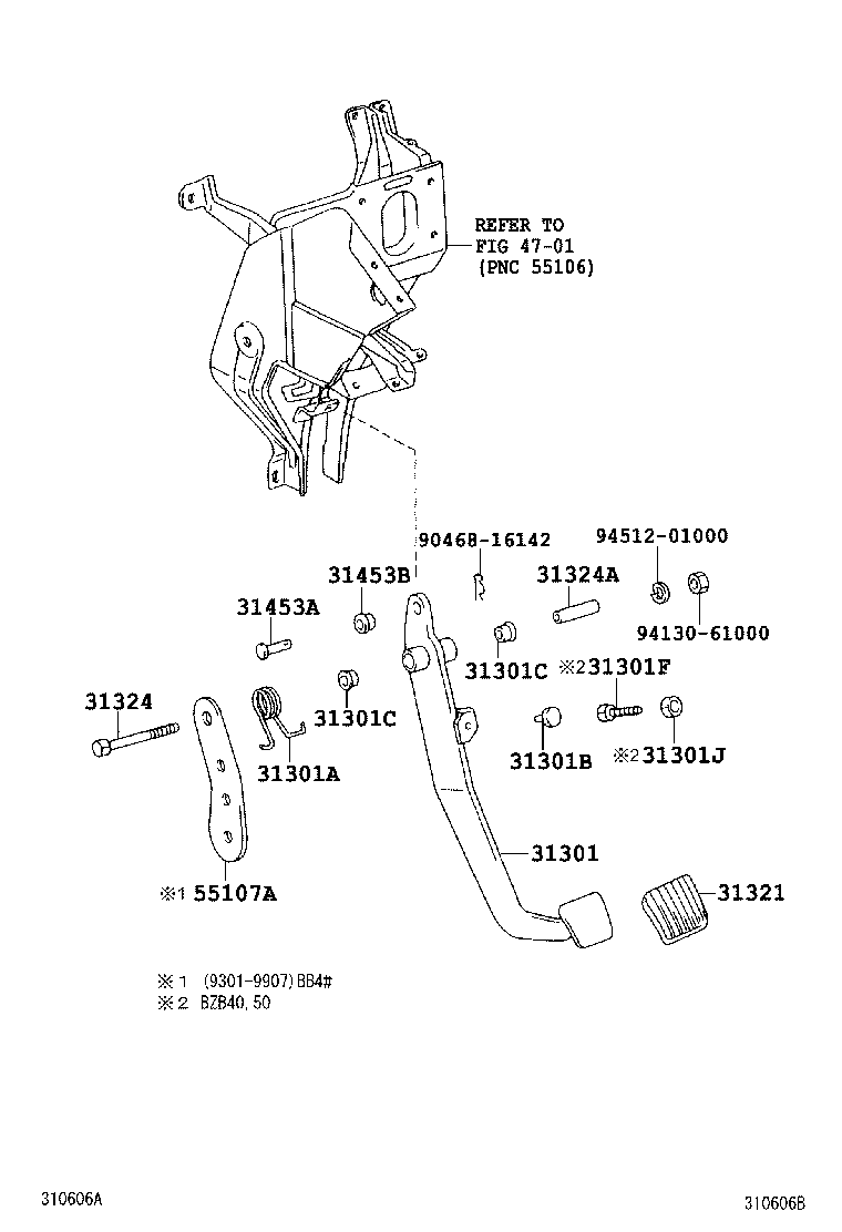  COASTER |  CLUTCH PEDAL FLEXIBLE HOSE
