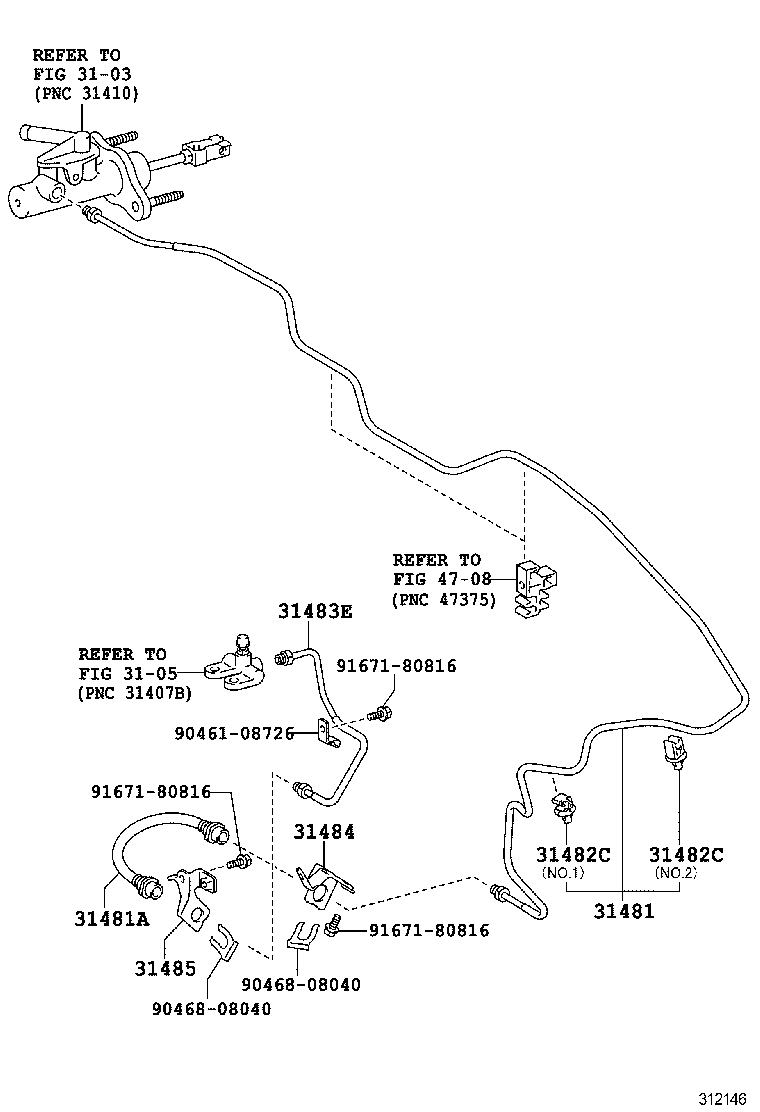  IQ |  CLUTCH PEDAL FLEXIBLE HOSE