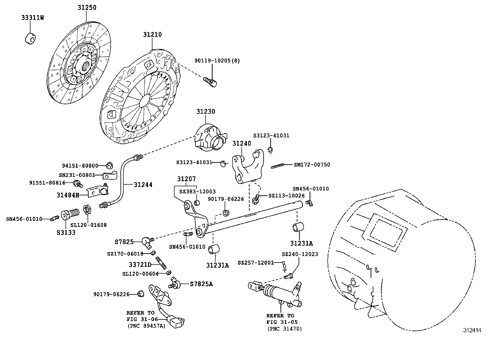  DYNA TOYOACE HV |  CLUTCH RELEASE FORK