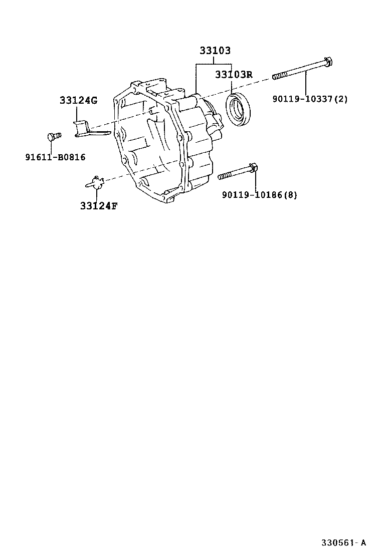 DYNA TOYOACE |  EXTENSION HOUSING MTM