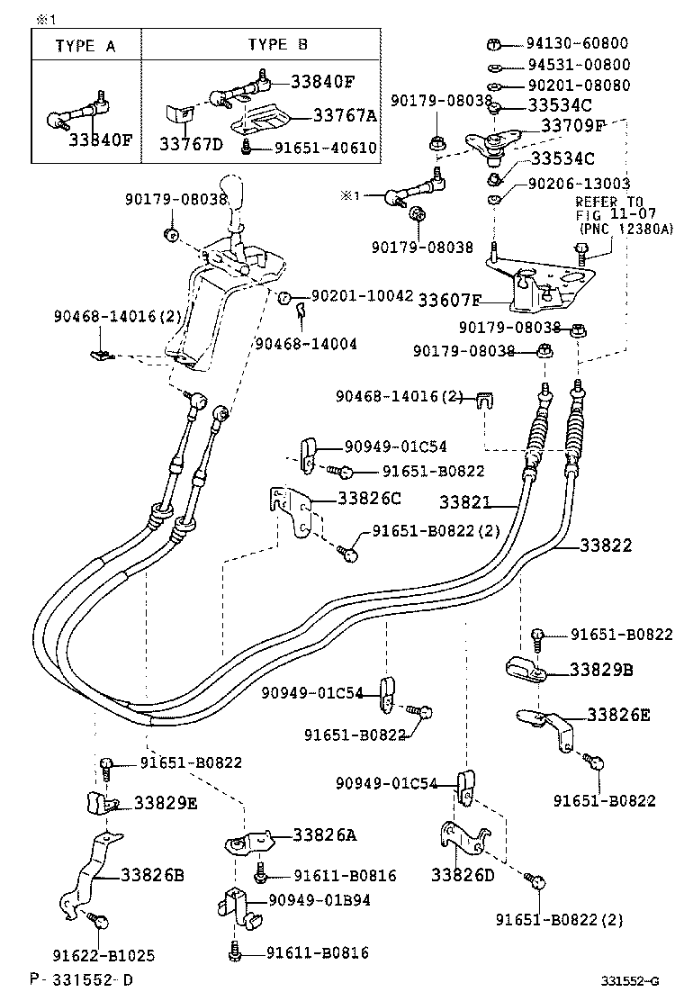  DYNA TOYOACE |  SHIFT LEVER RETAINER