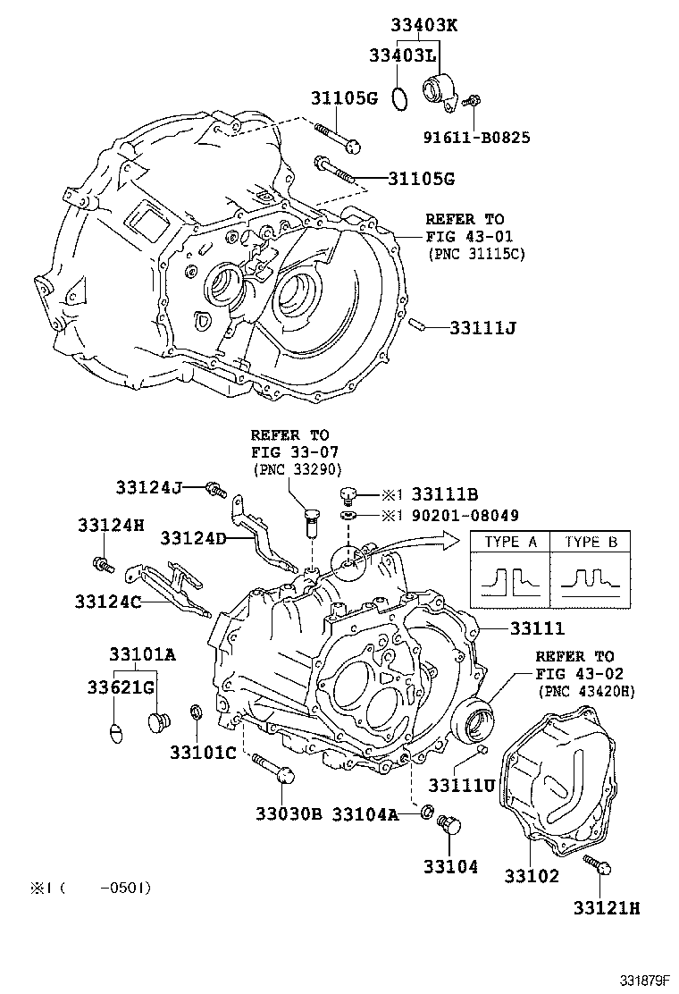 PROBOX SUCCEED | CLUTCH HOUSING TRANSMISSION CASE MTM