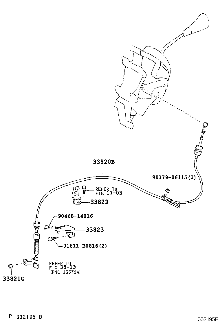  SIENTA |  SHIFT LEVER RETAINER