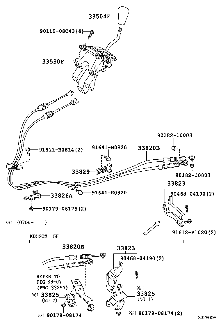  HIACE REGIUSACE |  SHIFT LEVER RETAINER
