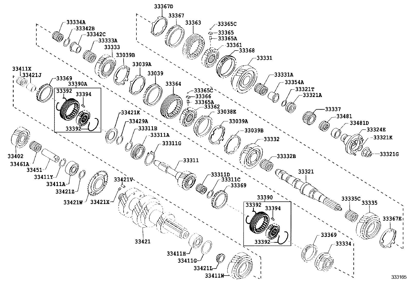  DYNA TOYOACE |  TRANSMISSION GEAR MTM