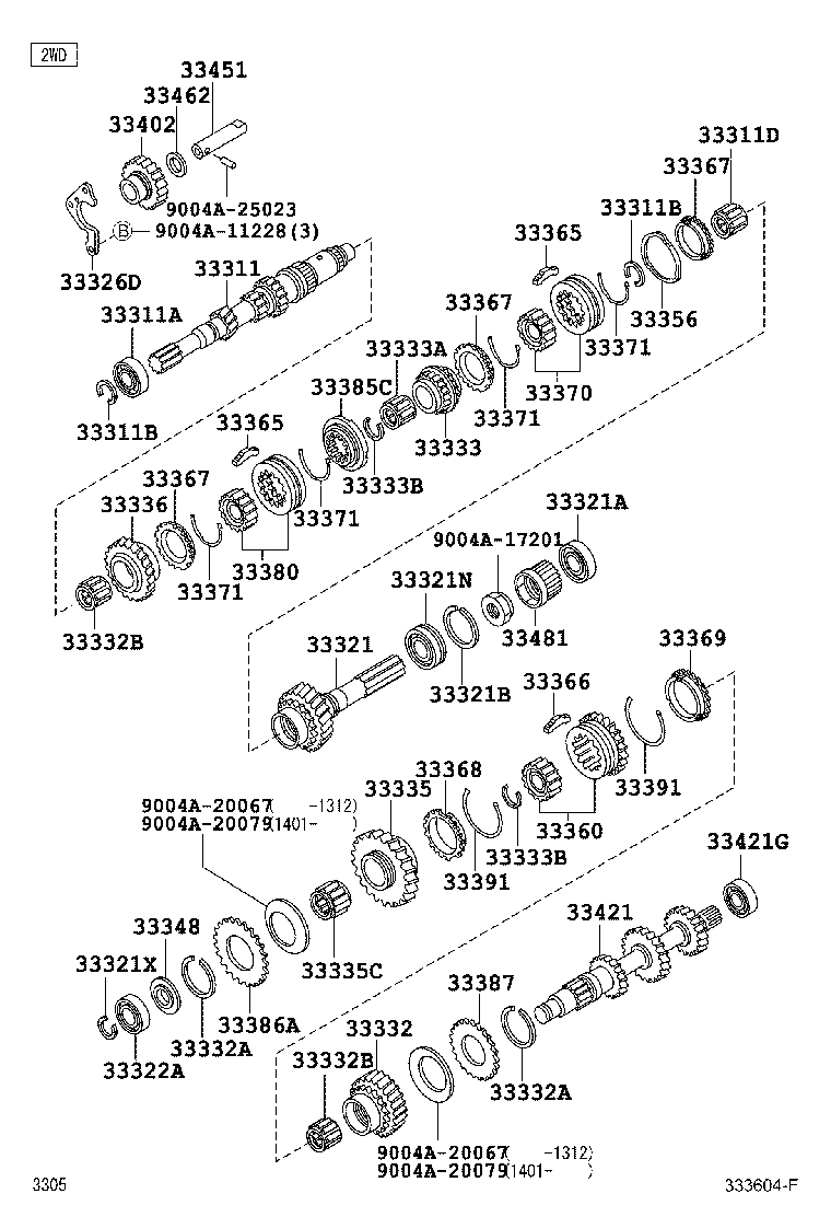  LITE TOWNACE |  TRANSMISSION GEAR MTM