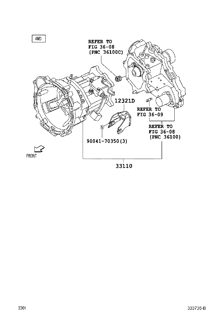  RUSH |  TRANSAXLE OR TRANSMISSION ASSY GASKET KIT MTM