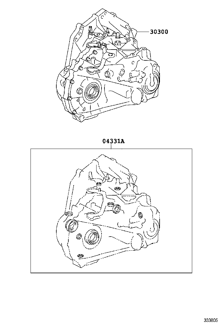  IQ |  TRANSAXLE OR TRANSMISSION ASSY GASKET KIT MTM