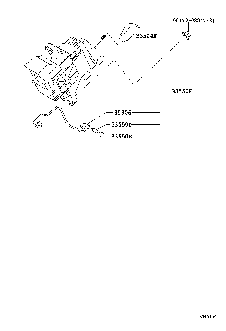  SAI |  SHIFT LEVER RETAINER
