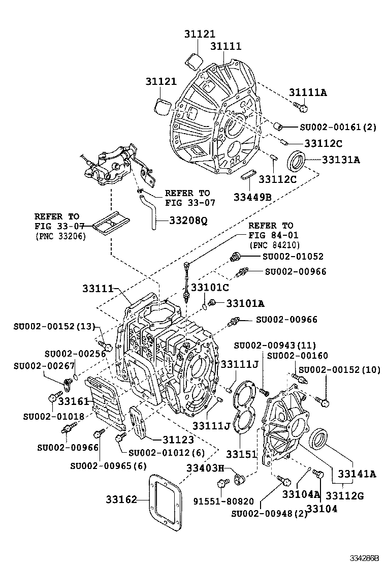 DYNA TOYOACE | CLUTCH HOUSING TRANSMISSION CASE MTM