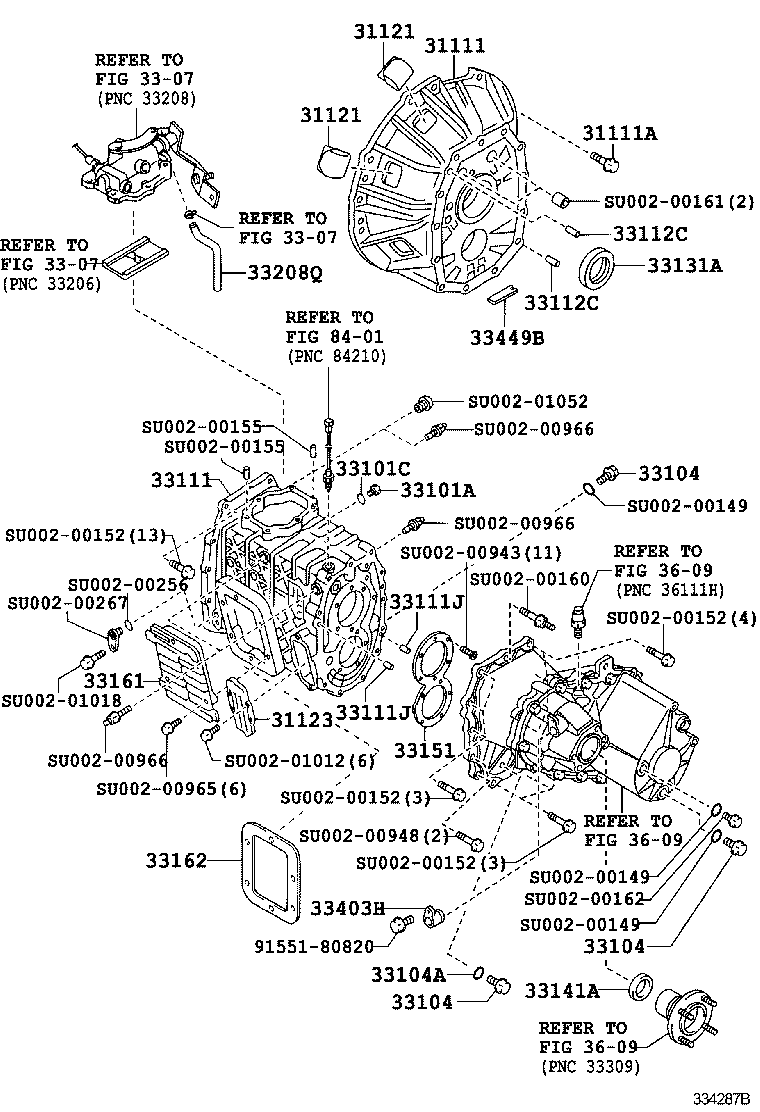 DYNA TOYOACE | CLUTCH HOUSING TRANSMISSION CASE MTM