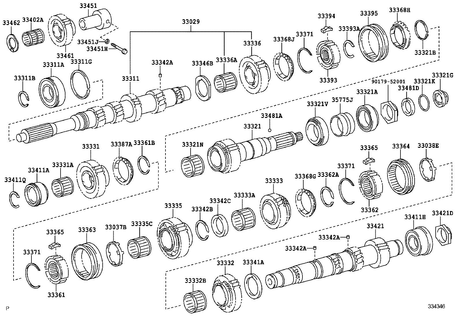  DYNA TOYOACE |  TRANSMISSION GEAR MTM