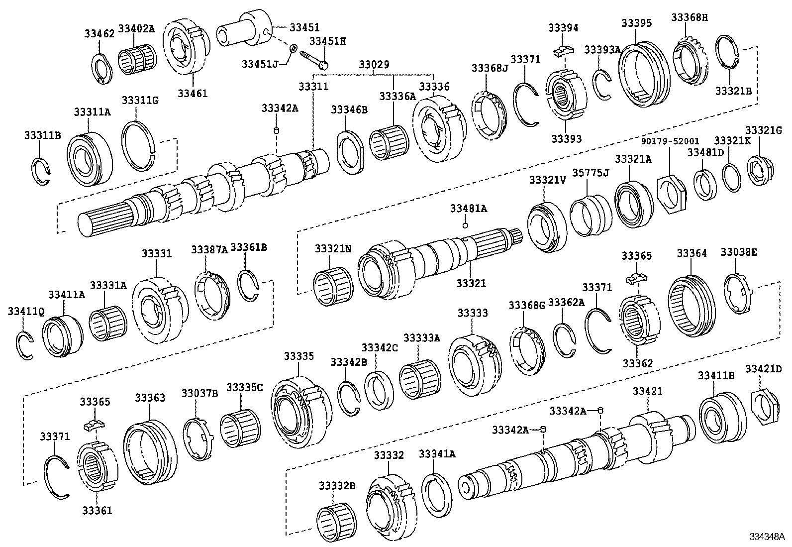  DYNA TOYOACE HV |  TRANSMISSION GEAR MTM