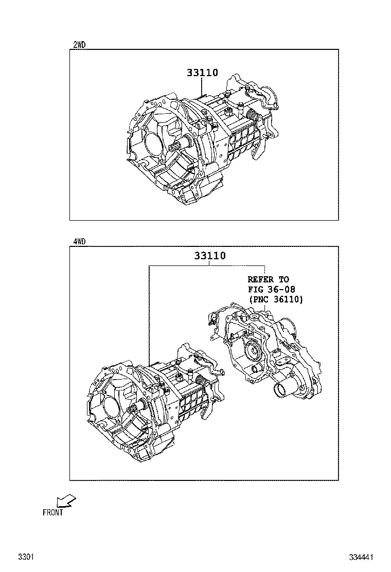  PIXIS VAN |  TRANSAXLE OR TRANSMISSION ASSY GASKET KIT MTM