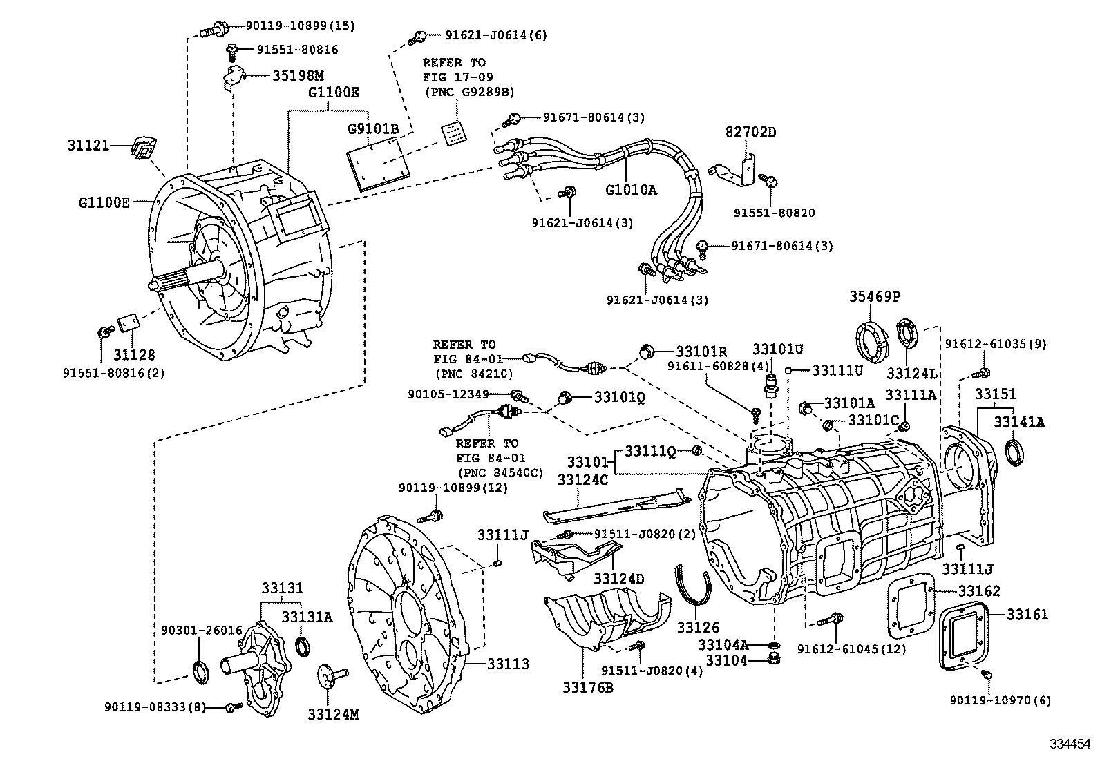  DYNA TOYOACE HV |  CLUTCH HOUSING TRANSMISSION CASE MTM