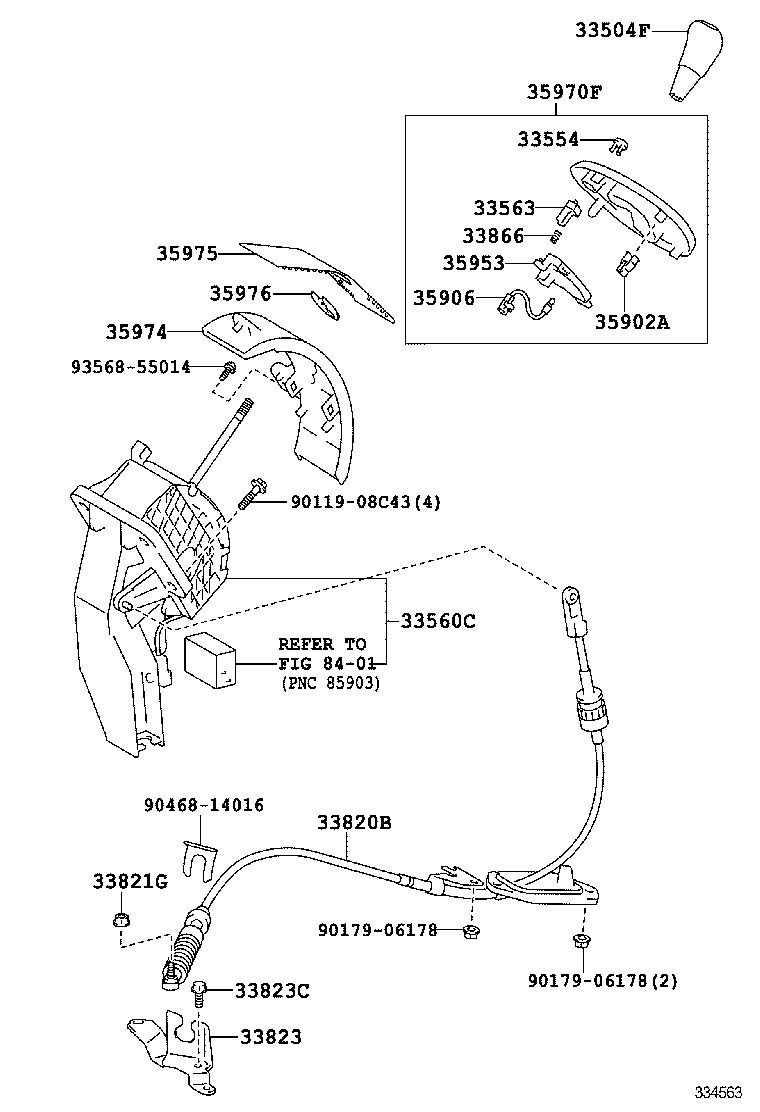  PORTE SPADE |  SHIFT LEVER RETAINER