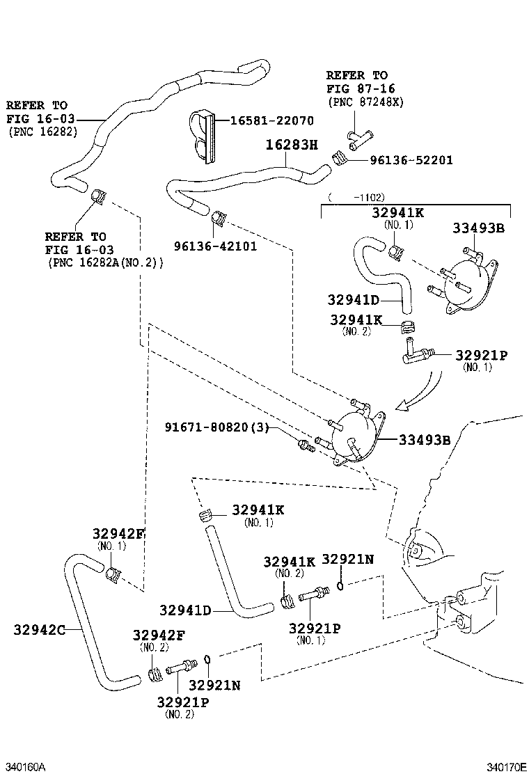  PREMIO ALLION |  OIL COOLER TUBE CVT