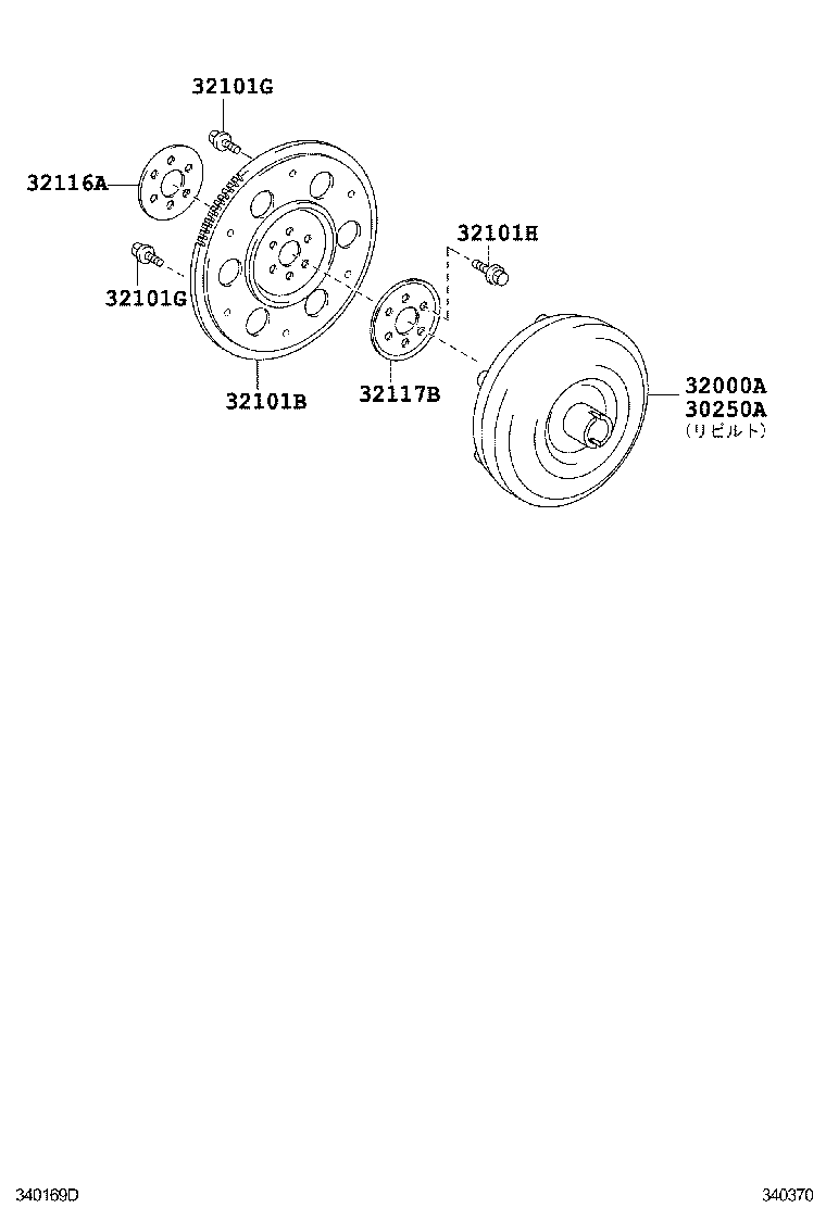  PREMIO ALLION |  TORQUE CONVERTER FRONT OIL PUMP CVT