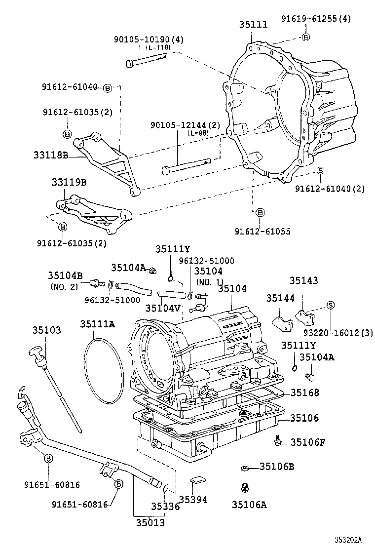  DYNA TOYOACE |  TRANSMISSION CASE OIL PAN ATM