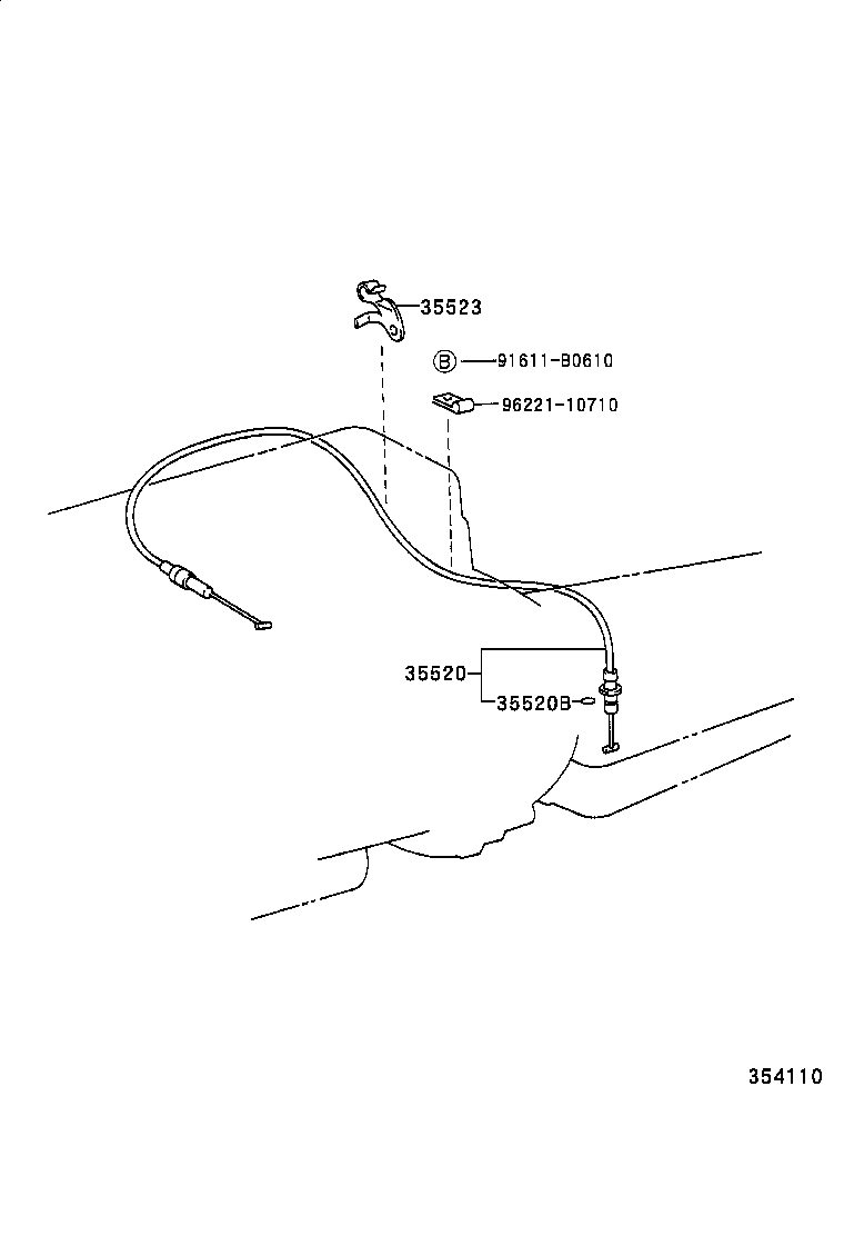  CROWN COMFORT SED |  THROTTLE LINK VALVE LEVER ATM