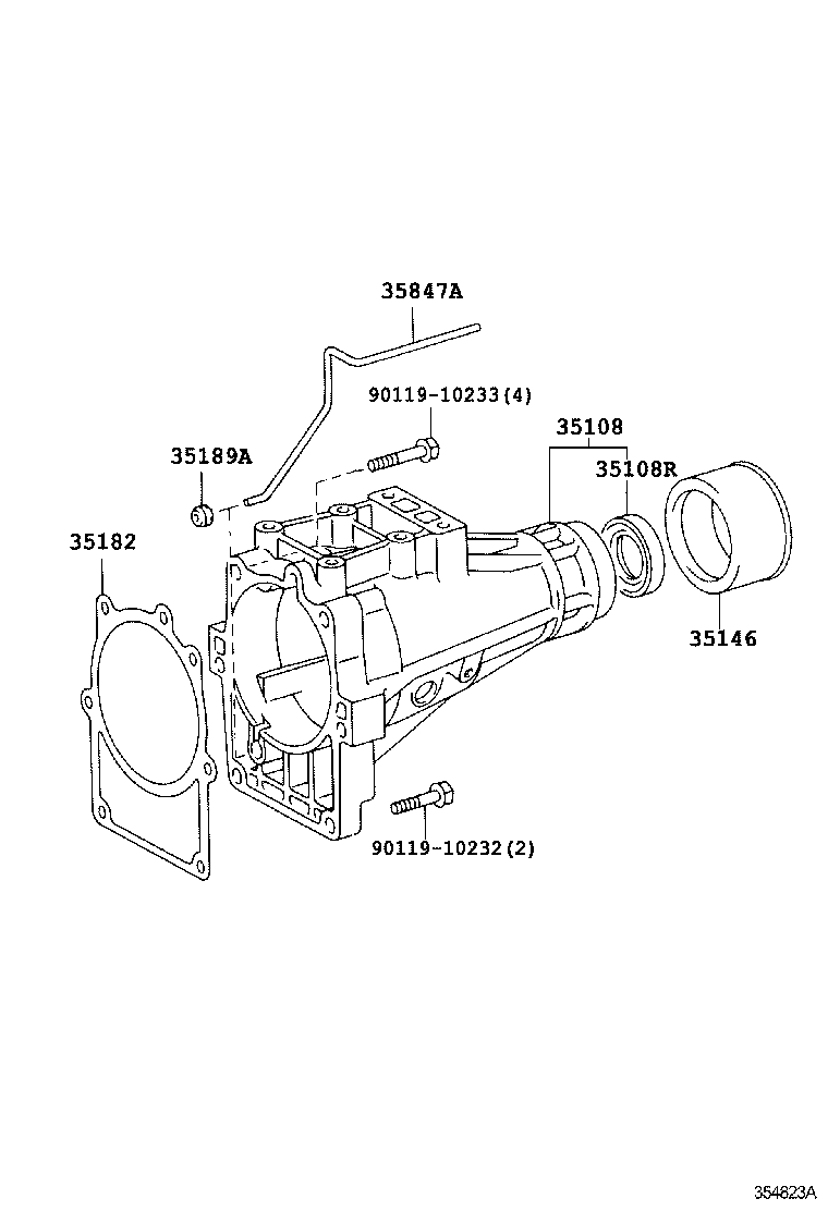  HIACE REGIUSACE |  EXTENSION HOUSING ATM