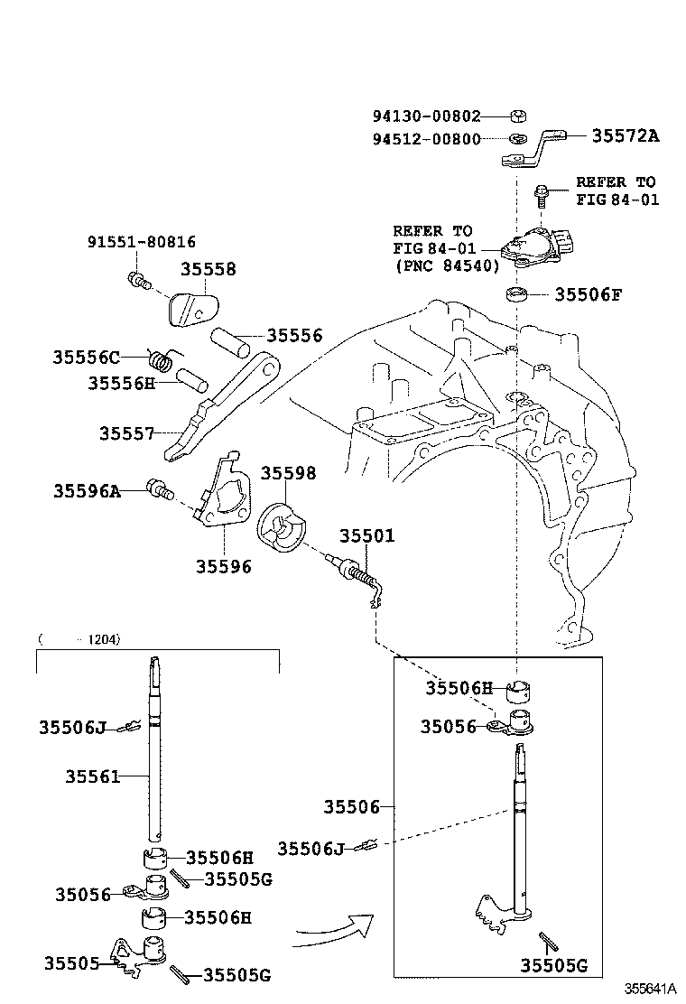  MARK X ZIO |  THROTTLE LINK VALVE LEVER ATM