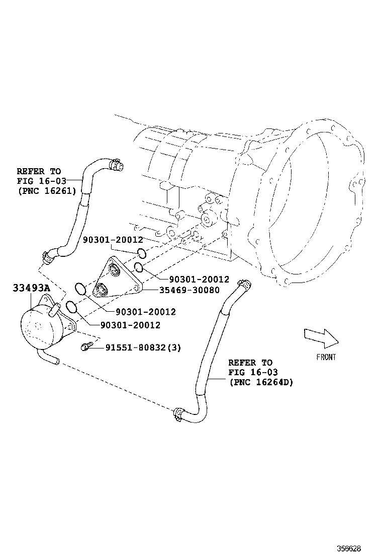  CROWN |  OIL COOLER TUBE ATM