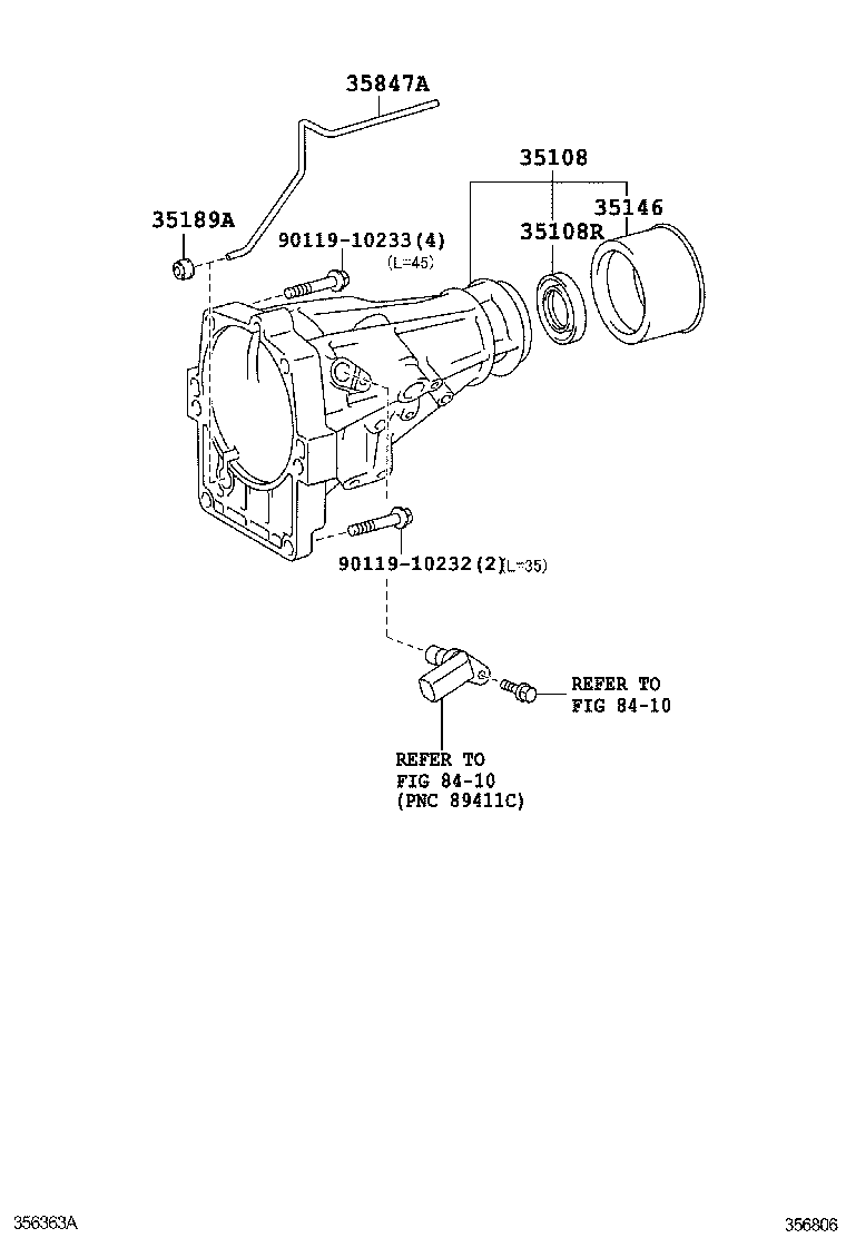  CROWN COMFORT SED |  EXTENSION HOUSING ATM