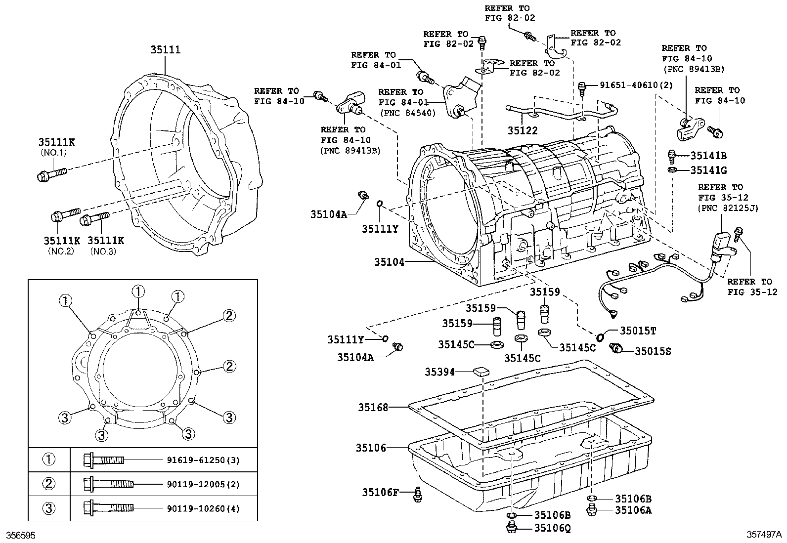  MARK X |  TRANSMISSION CASE OIL PAN ATM
