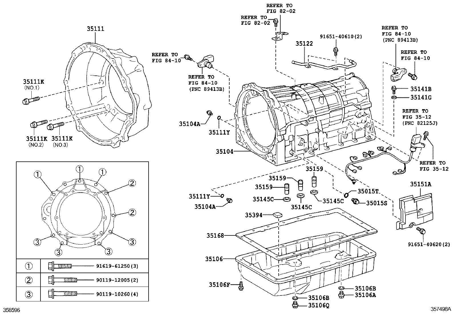  MARK X |  TRANSMISSION CASE OIL PAN ATM